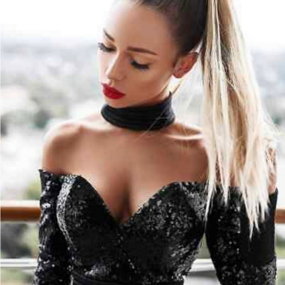 **RARE! SOLD OUT** ZHIVAGO Mock Neck Mini Dress - Retails $785.